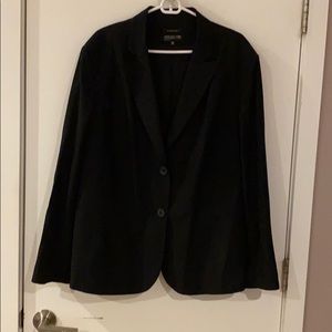 Jones New York 2 Button Stretch Blazer - Black